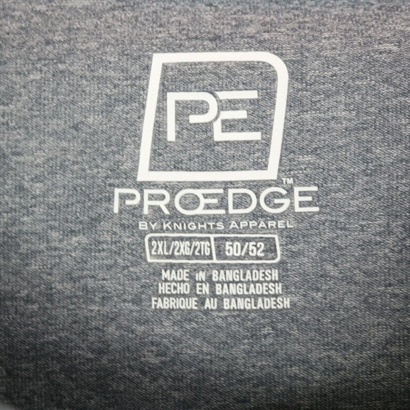 Michigan State Spartans Proedge T-Shirt Shirt Grey Polyester 2XL XXL - Picture 4 of 10